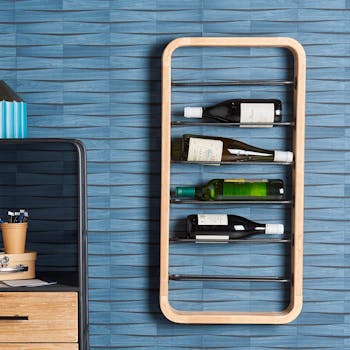 Porte-bouteilles mural vertical GAND