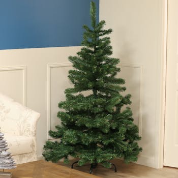 Sapin de Noël vert artificiel H185cm