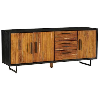 Buffet bois recyclé de bateau 199 cm PHOENIX