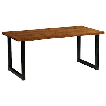 Table à manger bois recyclé de teck 220 cm PHOENIX