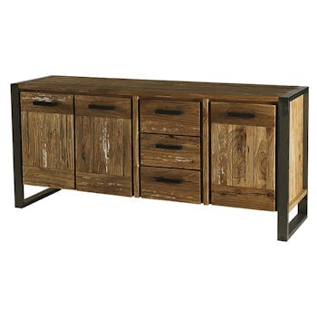 Buffet salle à manger bois de mindi BORNEO