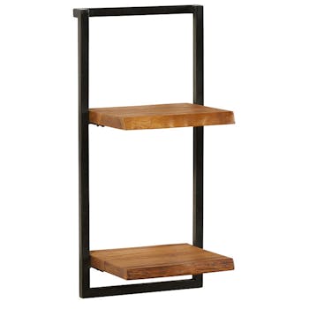 Etagère murale verticale teck recyclé BALTIMORE