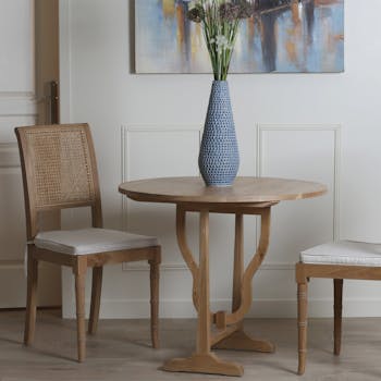 Table ronde pliante D87cm MEDICIS