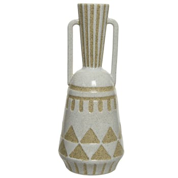 Vase forme amphore en porcelaine 29 cm