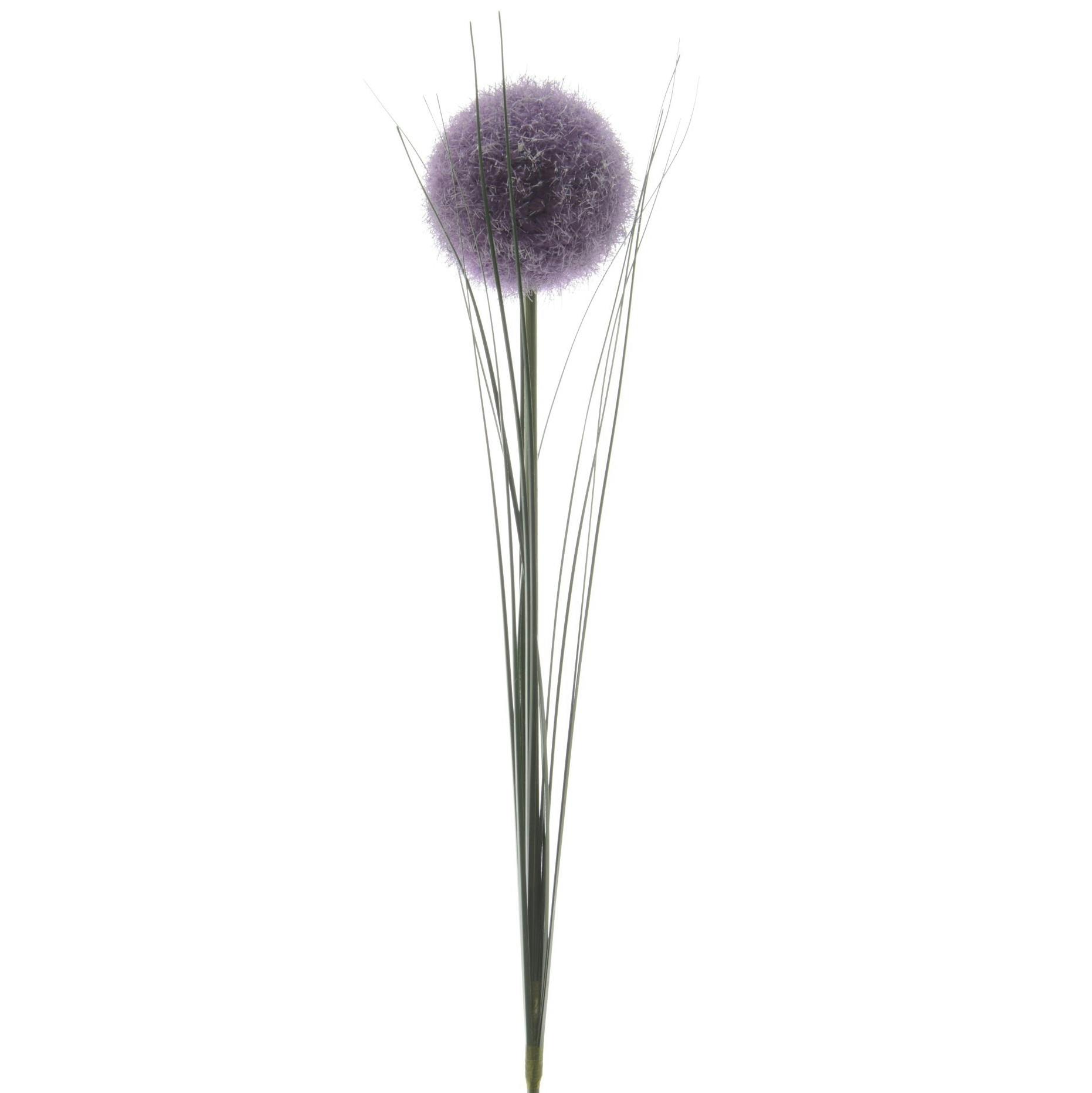 Allium artificiel couleur lavande
