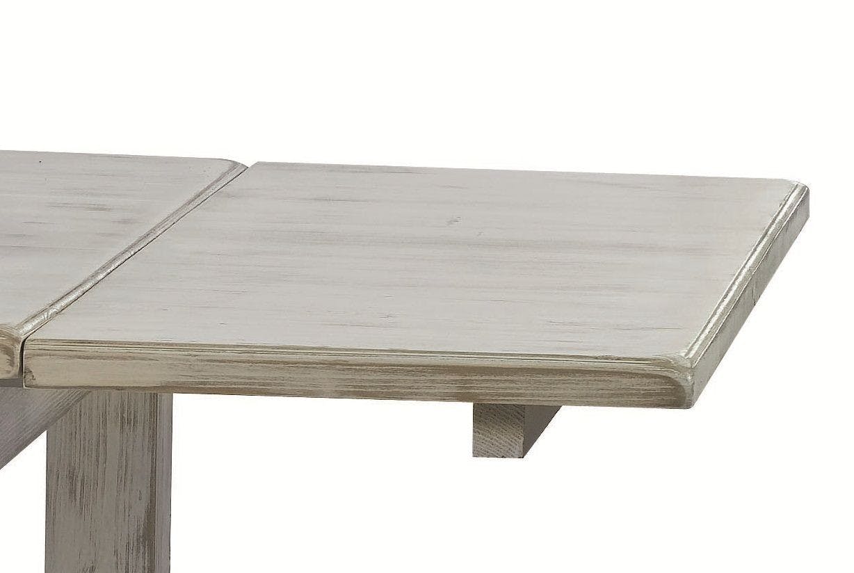 Allonge 50cm Pin pour table repas 160cm RIVAGE