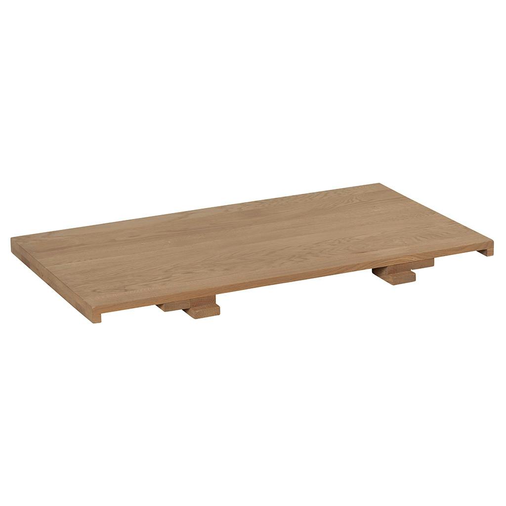 Allonge 50cm pour table DARIO 180cm Chêne massif ciré 50x90cm DARIO