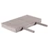 Allonge bois gris table 150 et 180 cm 50x60x10 ATLAGO