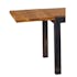 Allonge pour table chêne carrée 125cm 50x125x4 FERSCOTT