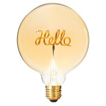Ampoule boule Hello