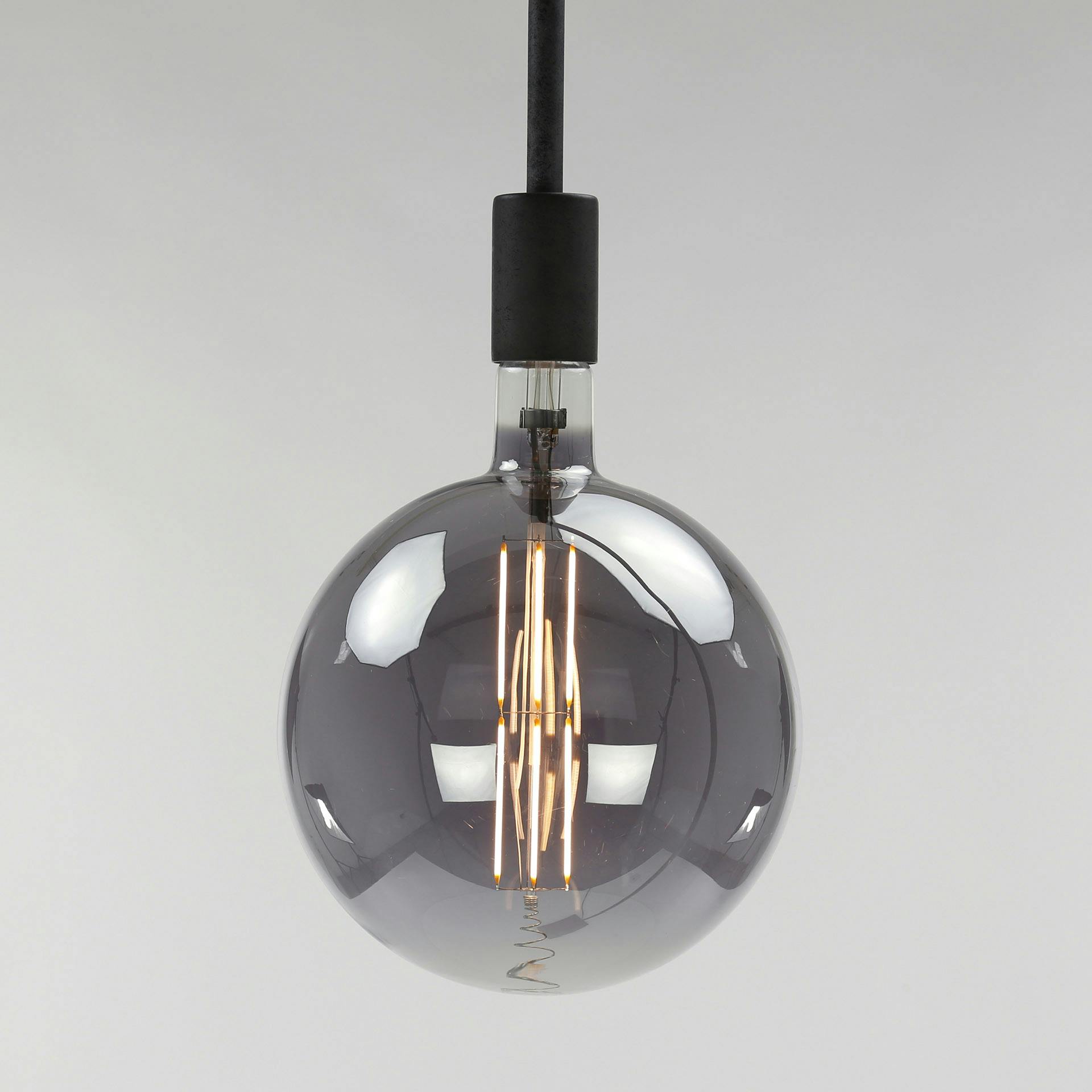 Ampoule E27 LED Filament Dimmable Globe effet fumée