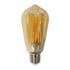 Ampoule led ambrée filament forme goutte lumière chaude E27