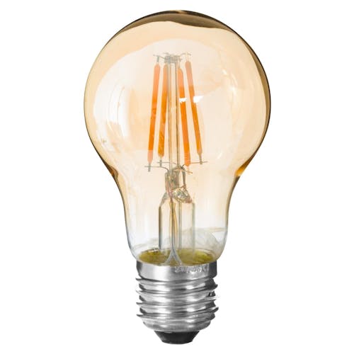 Ampoule LED vintage ambre
