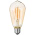 Ampoule LED vintage larme ambre