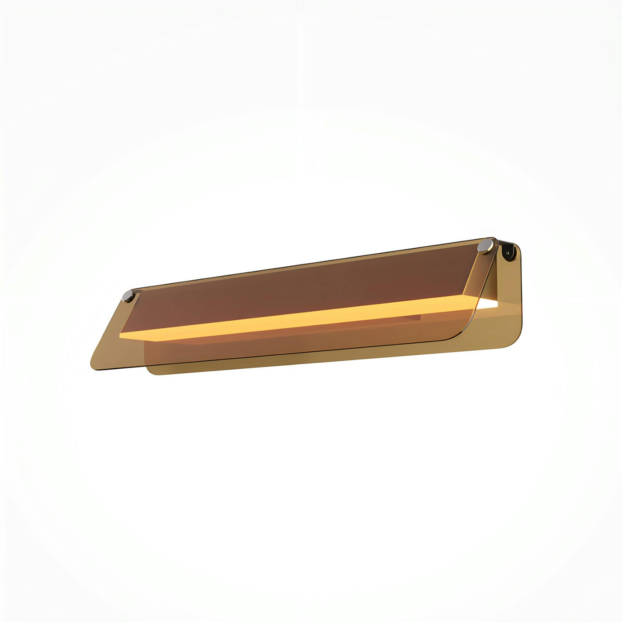 Applique murale ambrée avec volet horizontal 43 cm MINA