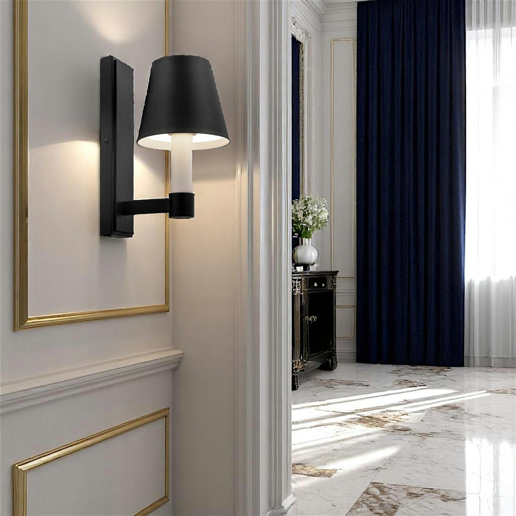 Applique murale moderne 1 abat-jour MODENE