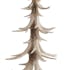 Arbre décoratif façon ramure en résine beige 42x39x57cm