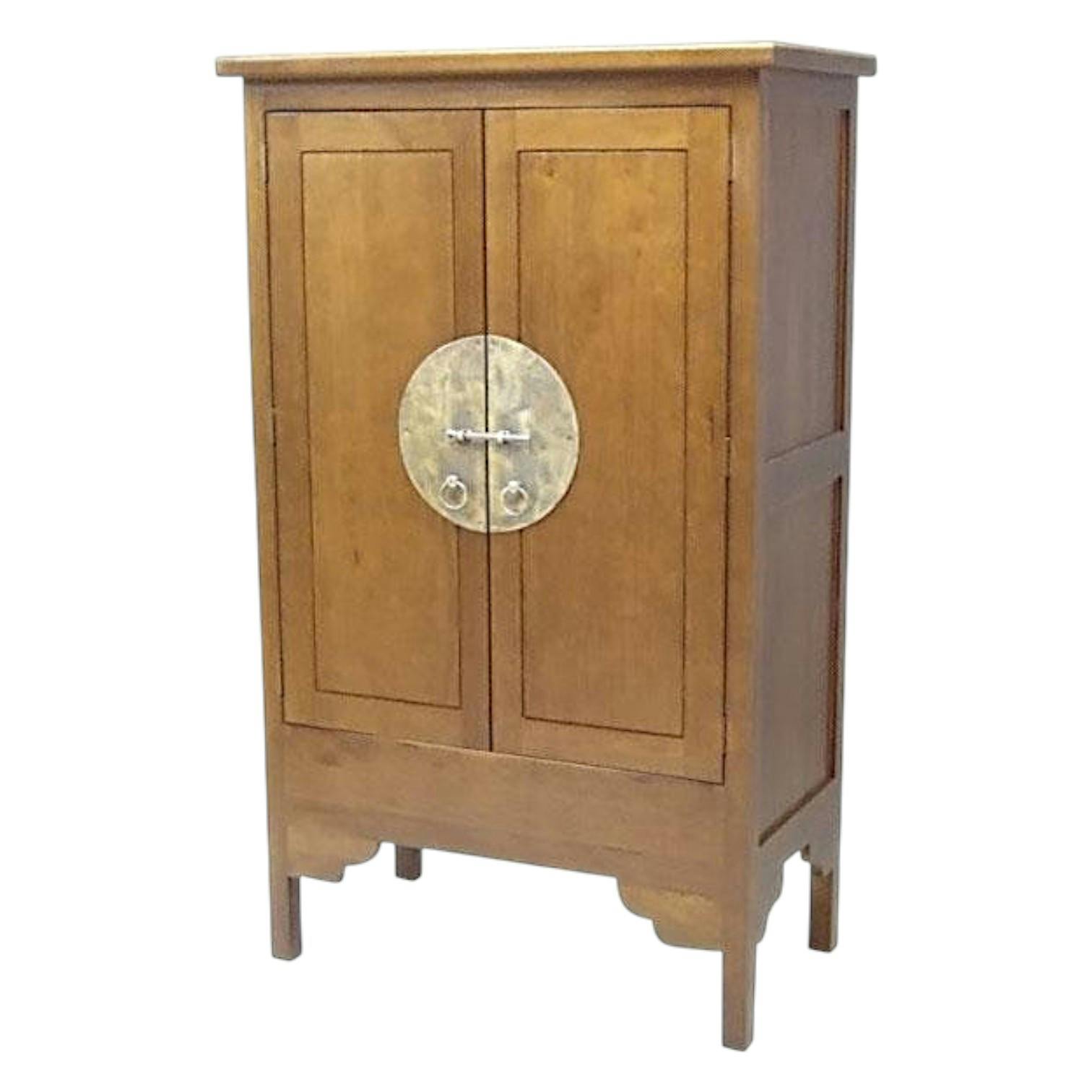 Armoire asiatique bois et bambou | Selency