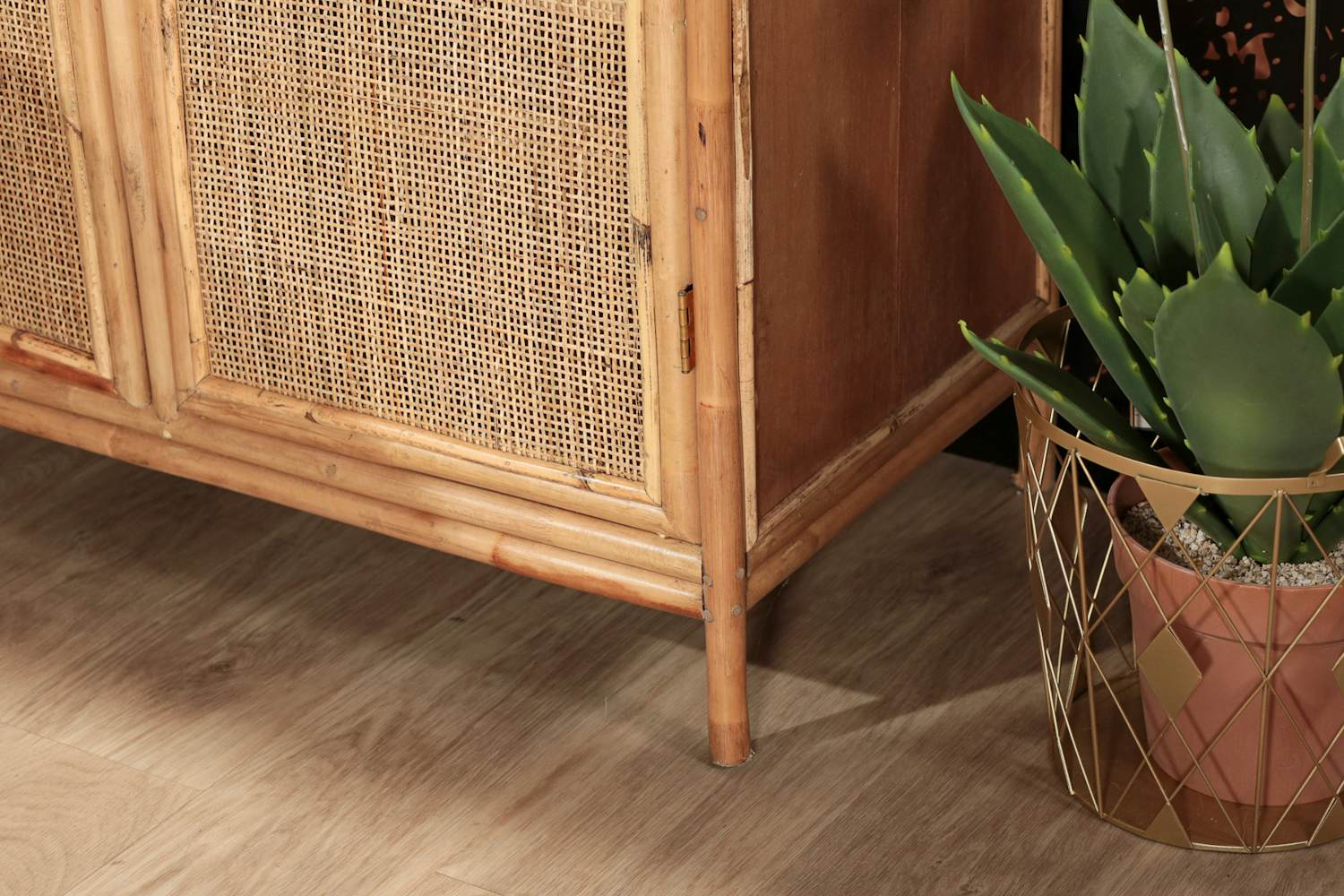 Armoire en rotin BALI Armoires / Penderies Pier Import