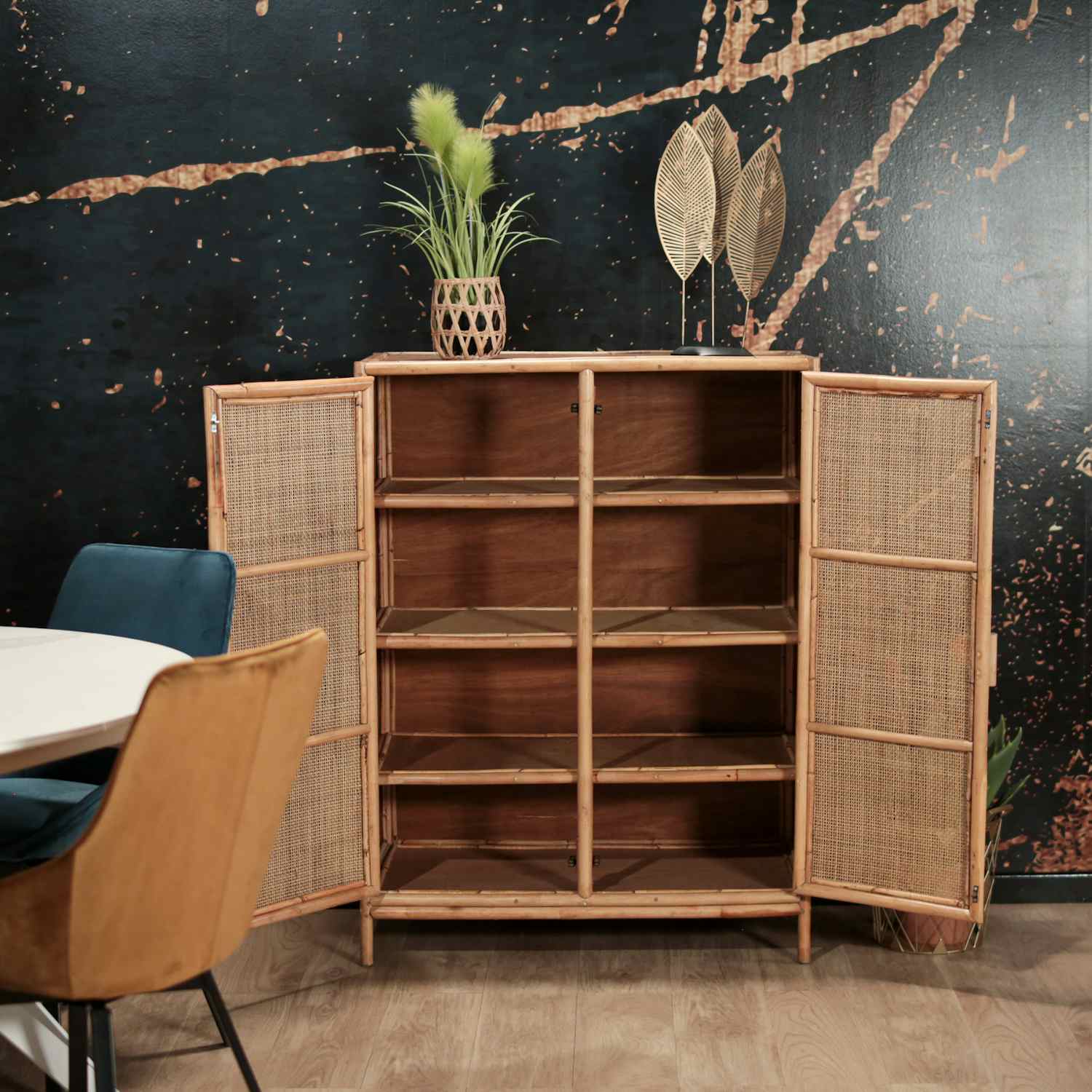 Armoire en rotin BALI Armoires / Penderies Pier Import