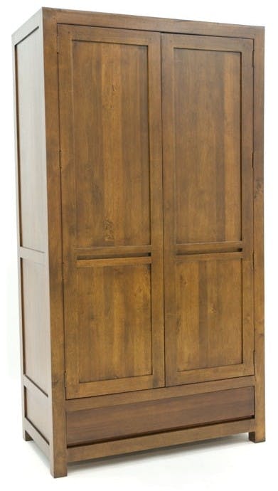 Armoire moderne hévéa 105x195cm OLGA