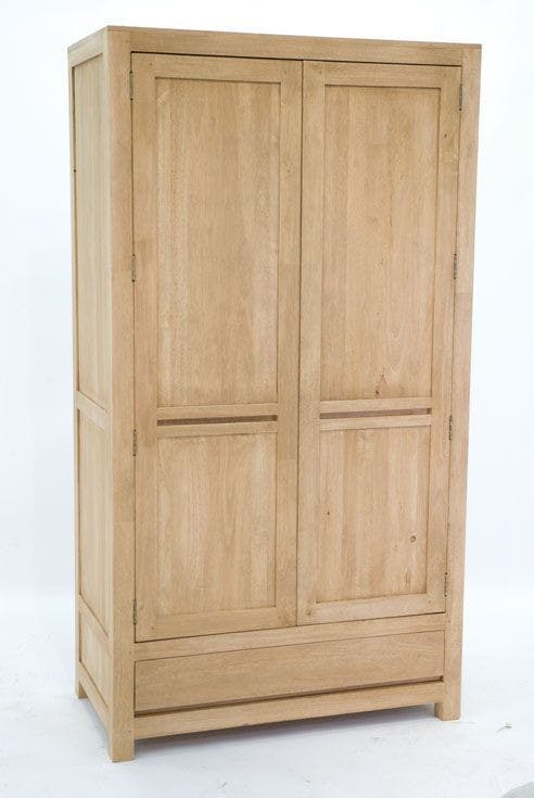 Armoire moderne hévéa 105x195cm OLGA