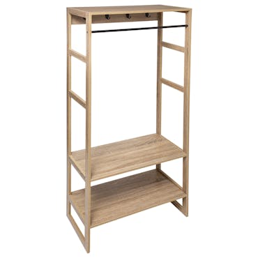 Armoire penderie finition claire (pour modules empilables)