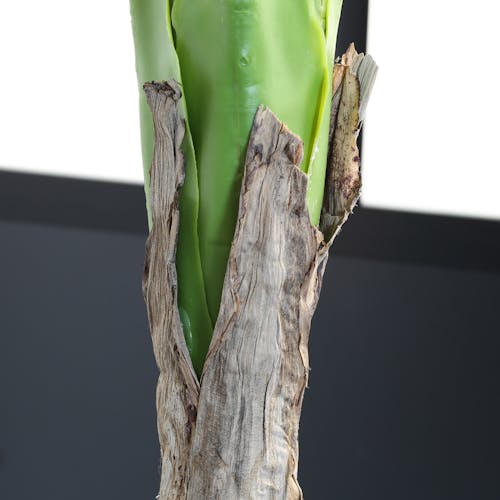 Bananier artificiel 8 feuilles en pot
