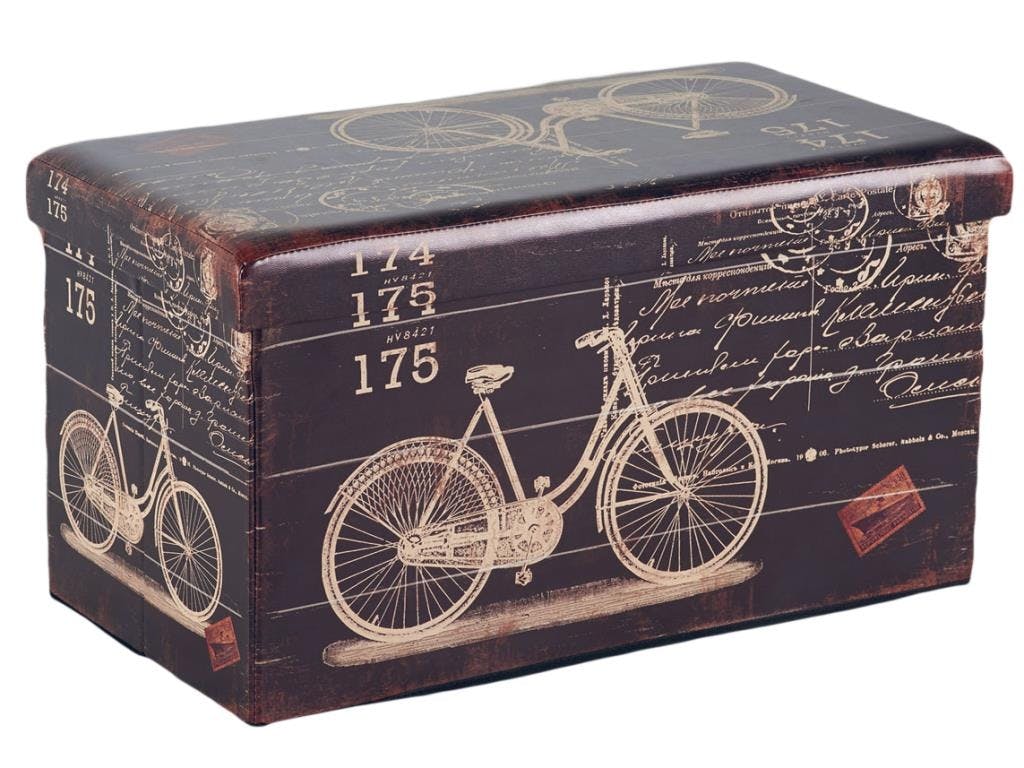 Banc avec rangement Bike L76xP40,5xH41 ROTA