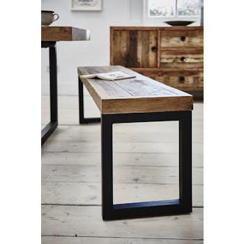 Bancs Industriels Metal Bois Meubles De Salle A Manger Pier Import Bancs Industriels Metal Bois Meubles De Salle A Manger Pier Import