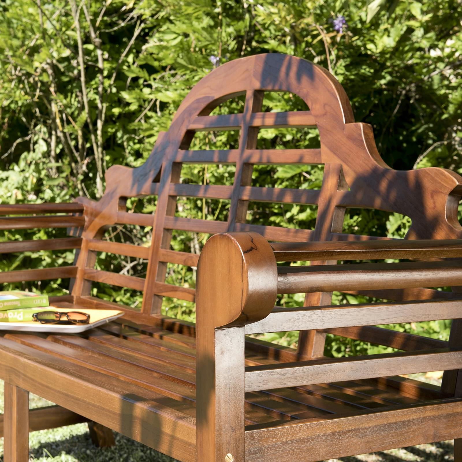 Banc de jardin Sumatra en teck 165 cm SUMMER