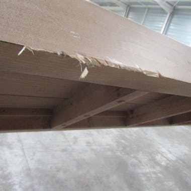 Banc de table en bois recyclé 140 cm AUCKLAND
