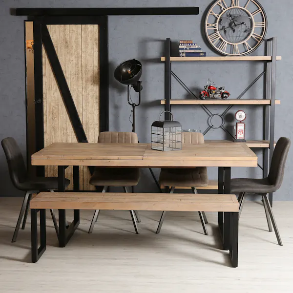 Banc En Bois Massif Pour Entrée, Cuisine Ou Salle à Manger – 50x26x45 Cm, Style Ferme, Robuste Jusqu'à 100 Kg
