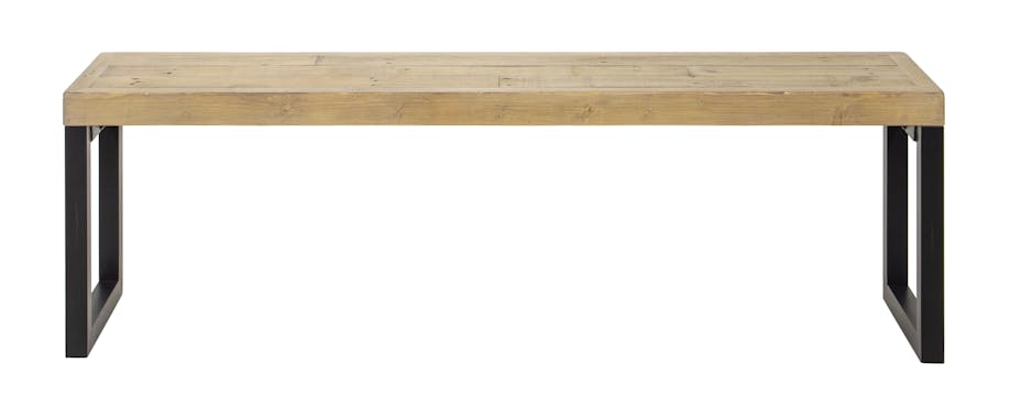 Banc de table en bois recyclé 155 cm AUCKLAND