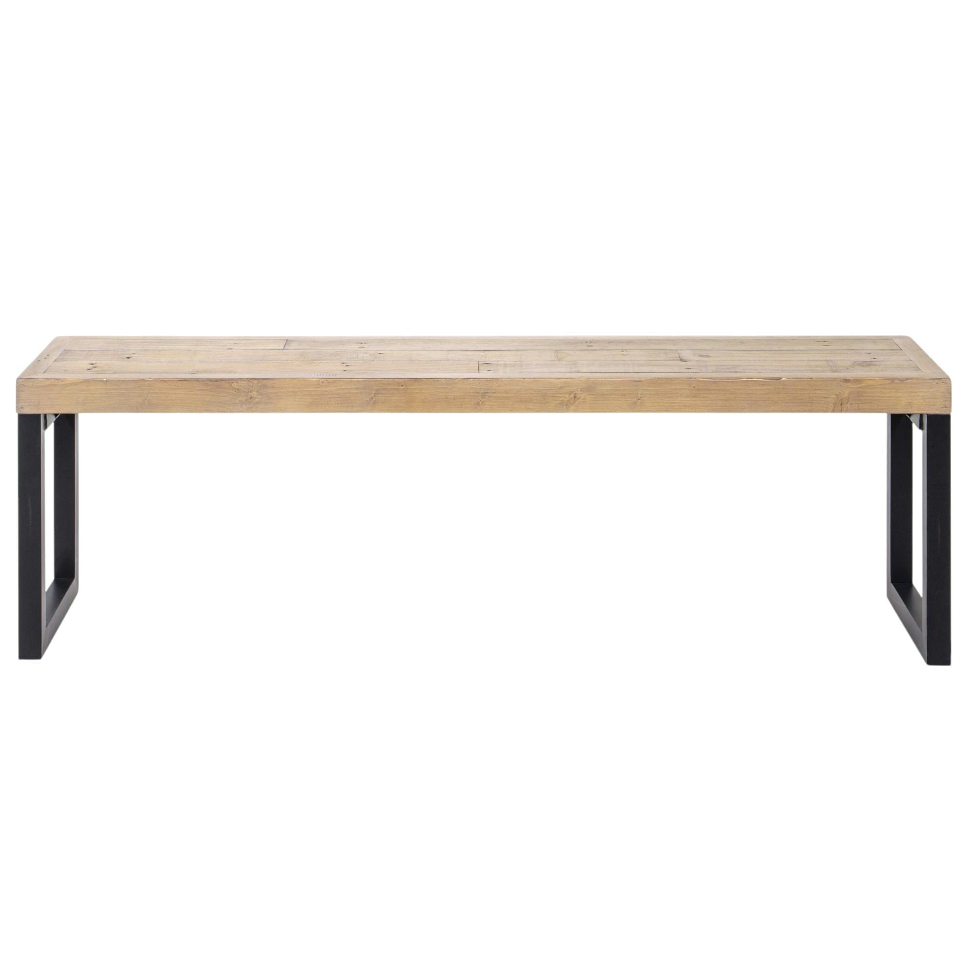 Banc de table en bois recyclé 155 cm AUCKLAND