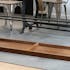 Banc industriel vintage bois recyclé 180 cm LEEDS