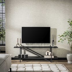 Banc tv moderne 2 niveaux 140 cm RALF