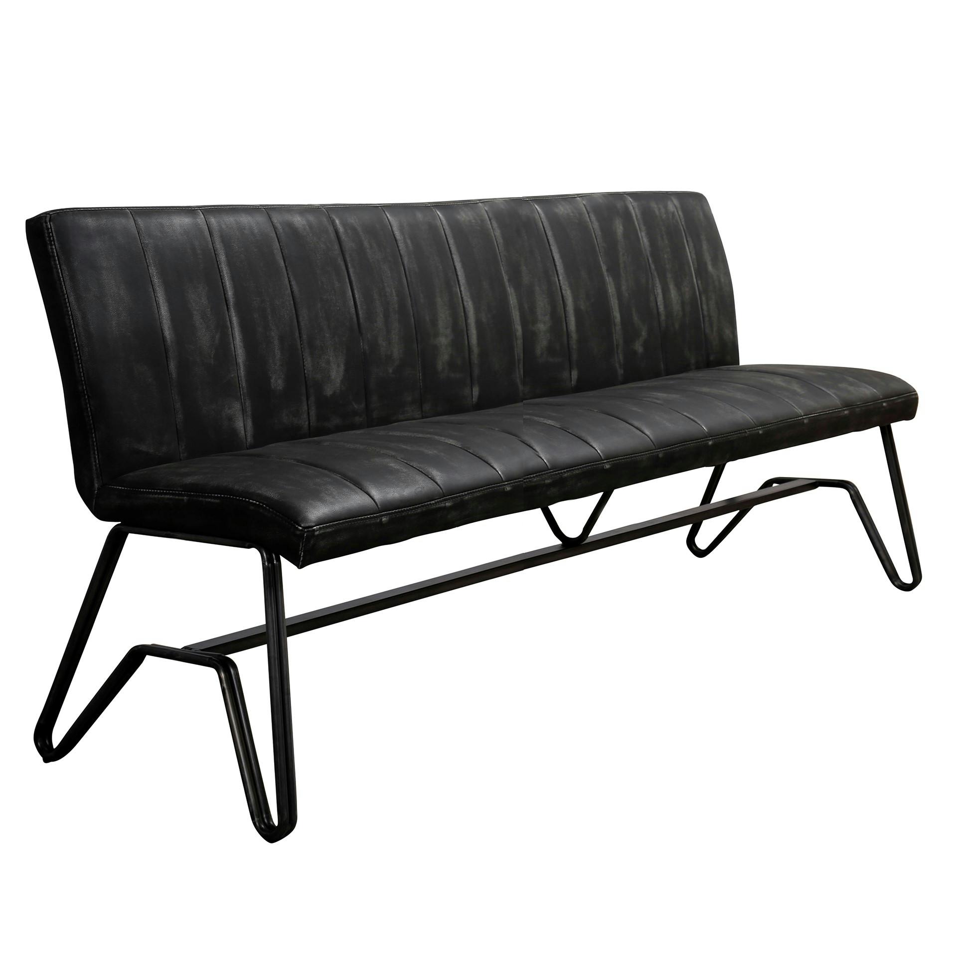 Banc vintage anthracite 180 cm MELBOURNE