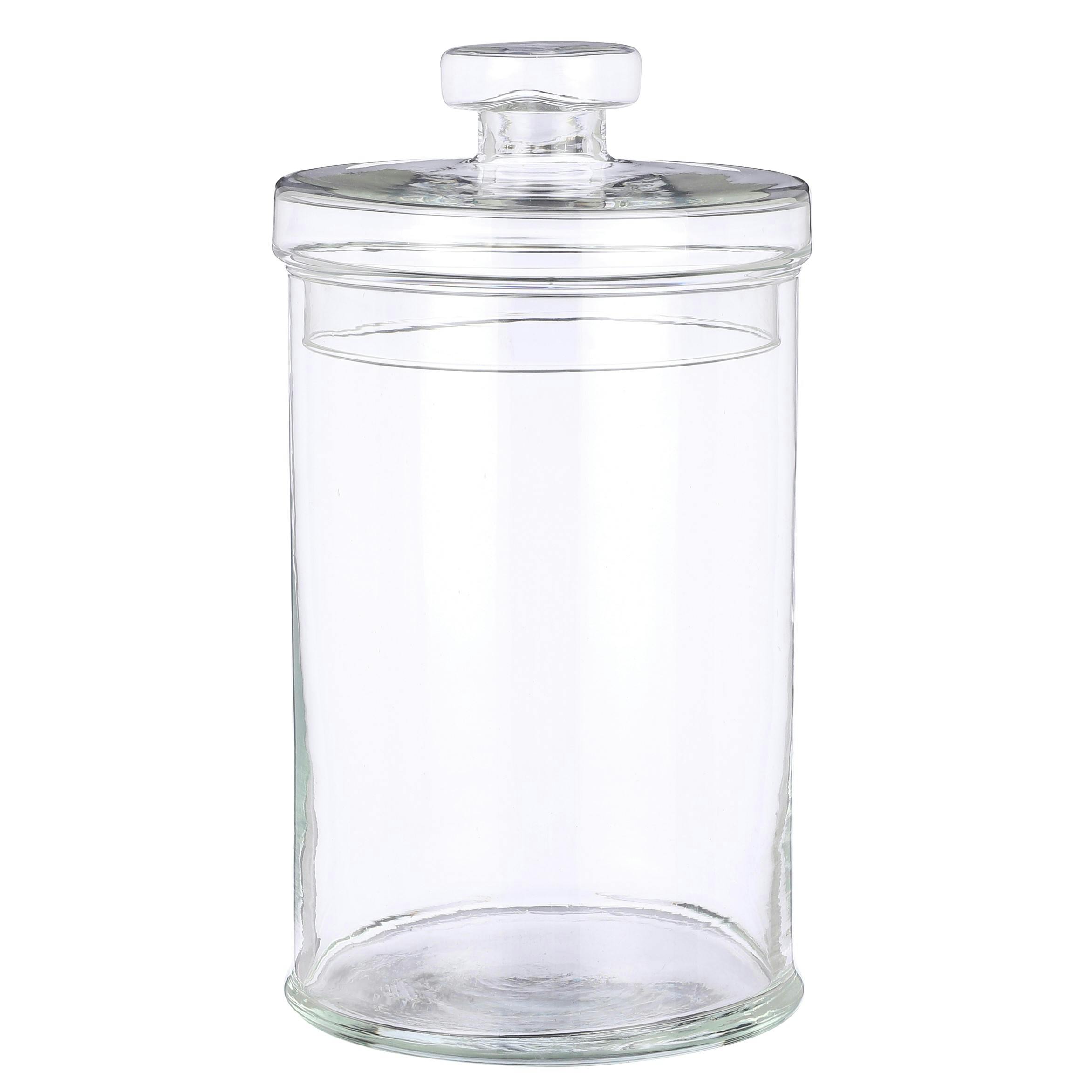 Bocal en verre avec couvercle 30 cm