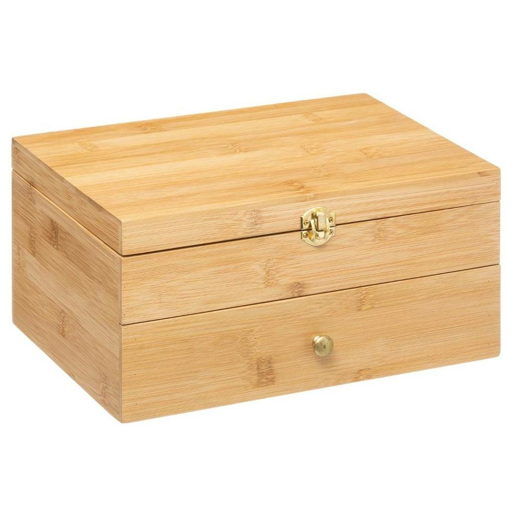 Boîte à bijoux en bambou