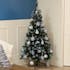 Boite de 25 décors de Noël tons bleus et argentés