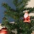 Boite de 25 décors de Noël tons rouges et dorés