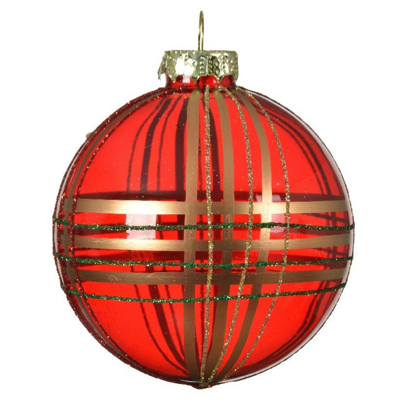 Boules De Noël Rouges En Plastique - Lot De 44 (12x6cm + 32x3cm), Avec Cordon, Pour Sapin Intérieur/extérieur