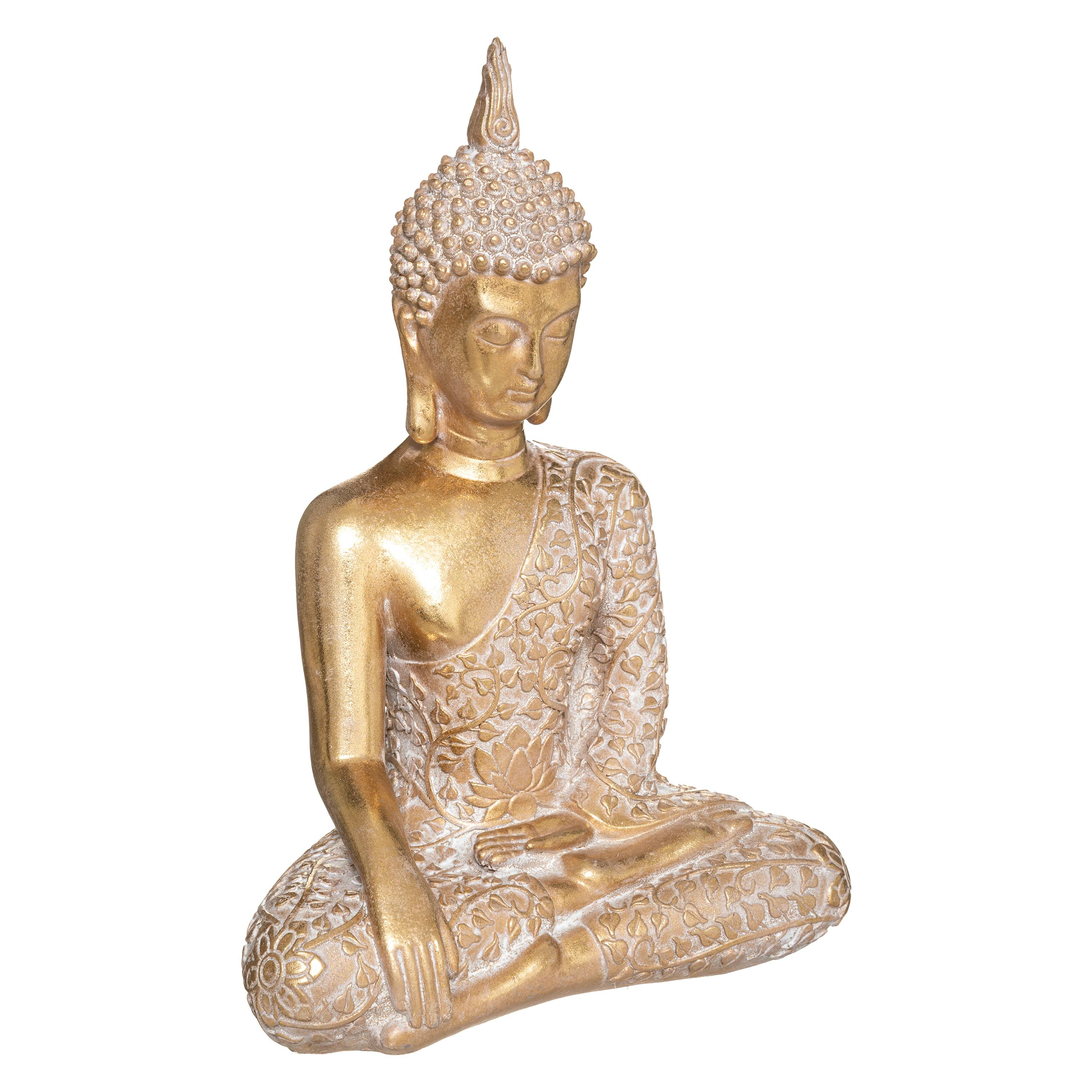 Bouddha assis doré