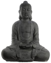 Bouddha déco anthracite 79 cm