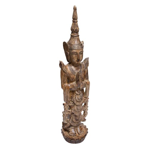 Bouddha en position de prière H 98 cm