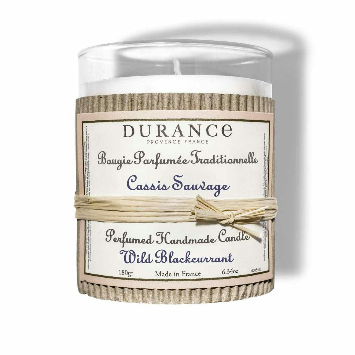 Bougie parfumée Cassis Sauvage DURANCE