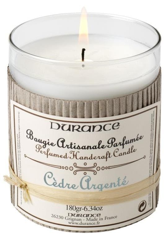 Bougie parfumée Cèdre argenté DURANCE