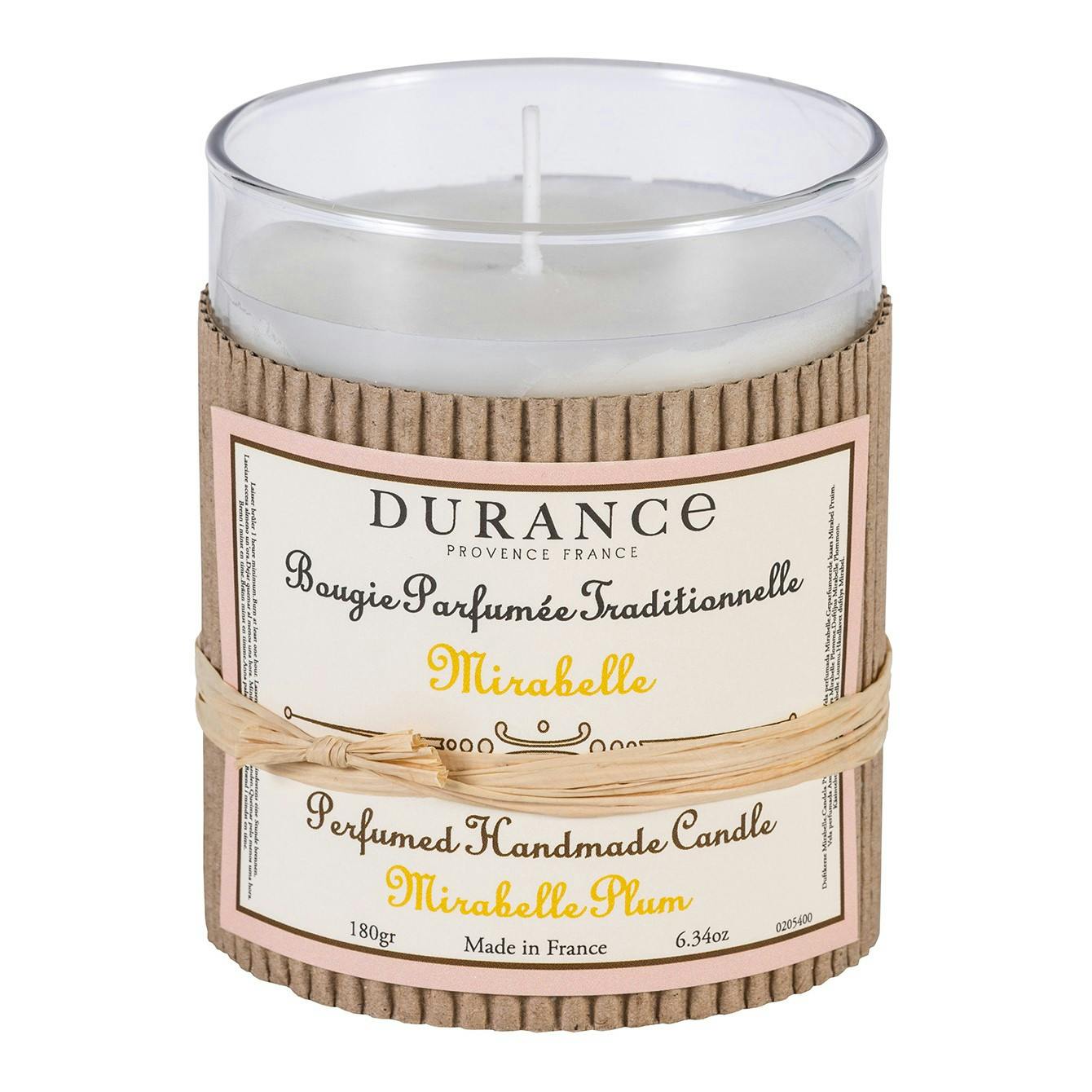 Bougie parfumée Mirabelle 180gr DURANCE
