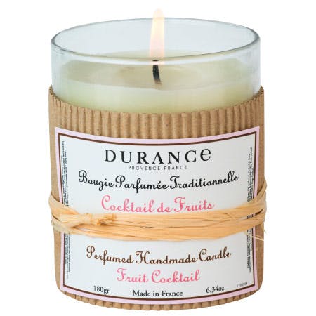 Bougie Parfumée Traditionnelle Cocktail de Fruits 180grs DURANCE